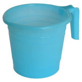 Heart Home Plastic Bathroom Mug, 2 Litre- Pack of 2 (Blue)-50HH0855
